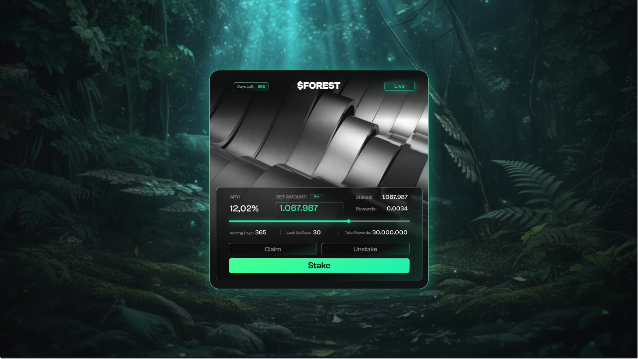 Staking Template: A Critical Milestone Before the Next Phase of the Forest Protocol Economy